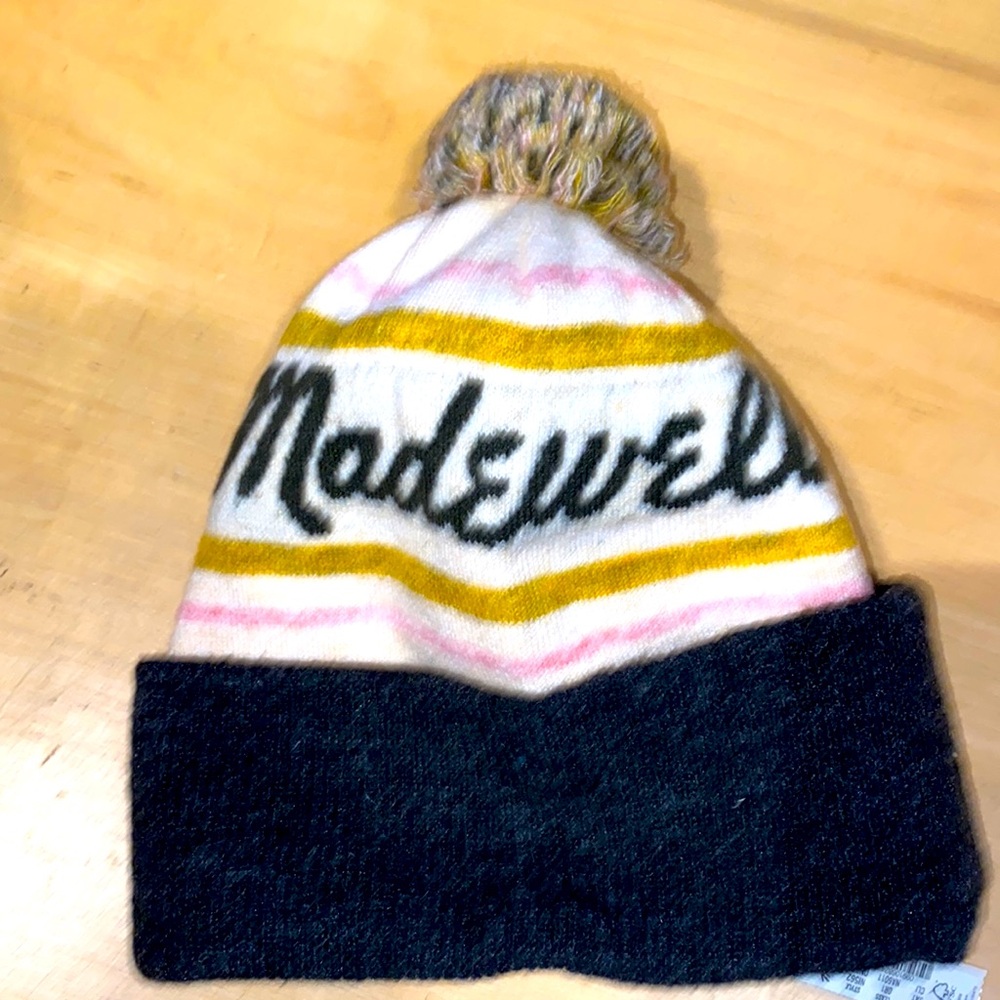 Madewell tousle cap, pom-pom hat, retro beanie, new attack